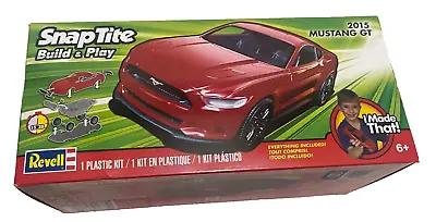 Mustang GT 2015  Revell Plastic Model Kit 1/25 Scale SnapTite Build And Play • $9.99