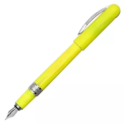 Visconti Fountain Pen Breeze Lemon & Chrome Trim Medium Point New In Box • $65