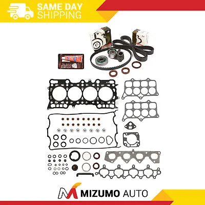 Head Gasket Set Timing Belt Kit Fit 93-96 Honda Prelude Si VTec 2.2 H22A1 • $115.95