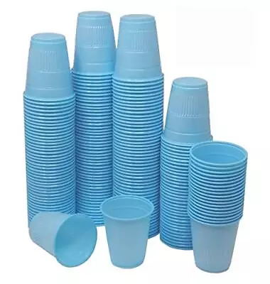 5 Ounce Disposable Plastic Cups - 200 Count - Blue • $20.45