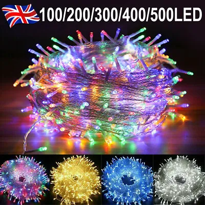 £6.99 • Buy 10-100M LED String Fairy Lights Outdoor Christmas Party Home Decor Mains Plug In