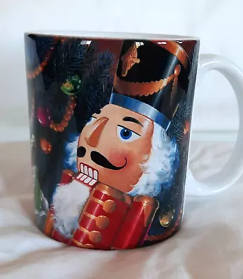 Celestial Seasonings Nutcracker Christmas Coffee Tea Mug 2013 Ribbon Candy • $10