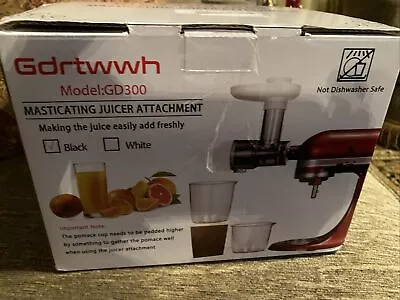 Stand Mixer Masticating Juicer Attachment For Kitchenaid • $30