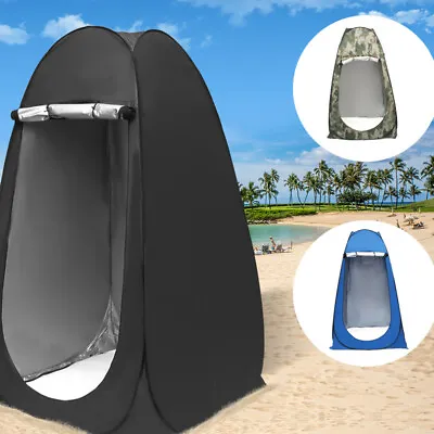 $32.99 • Buy Instant Pop Up Camping Tent Outdoor Family Hiking Fishing Toliet Privacy Room AU