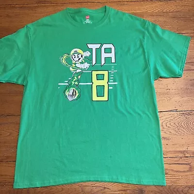 Oregon Ducks Football Marcus Mariota Shirt 8 Mario Ta Size XL • $30