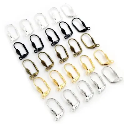 11x17mm Leverback Earrings Hooks Blanks Clasps Wire Jewellery Findings Fittings • £2.99