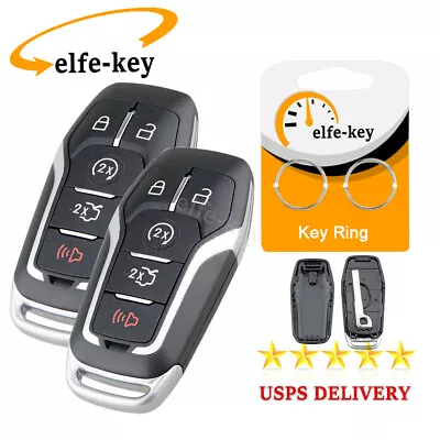 2 For 2014 2015 2016 Lincoln MKZ MKC MKX Keyless Remote Key Fob Shell Case Blade • $14.89