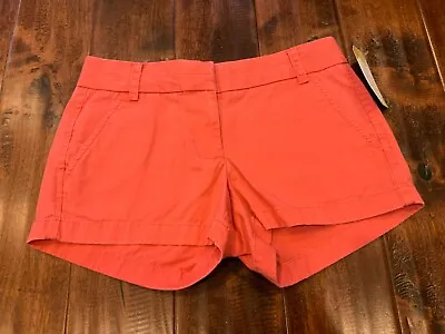 J. Crew Coral Pink Chino Shorts Size 0 (US) • $22.25