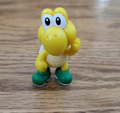 Super Mario Koopa Troopa 2.5” Figure Jakks Pacific World Of Nintendo Green • $10.75