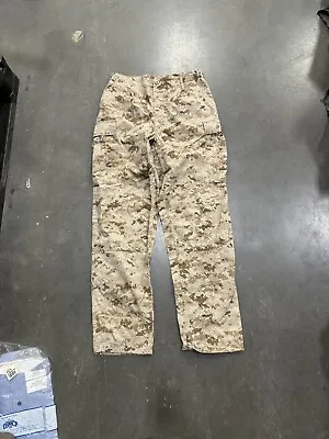 Military Desert Camouflage BDU Cargo Army Fatigue Pants Medium Regular Combat • $24.99
