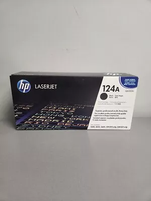 HP Q6000A 124A  Black Toner LaserJet 1600 2600 2605 CM1015 1017  Sealed • $59.99