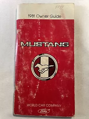 1981 Ford Mustang Owners Manual (MH901) • $21.59