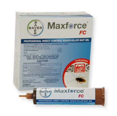 4 Tubes Maxforce FC Cockroach German Roach Control Bait Gel • $54.95