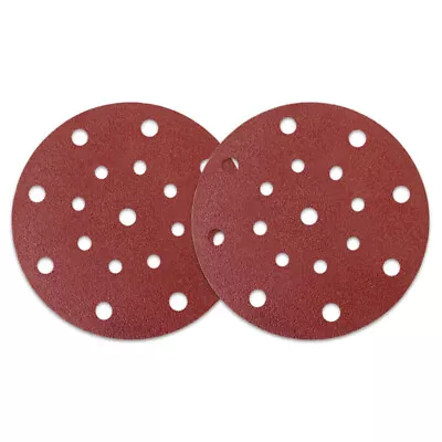 150mm 6  Sanding Discs 17 Hole SATC Sandpaper Orbital Pads Fits Festool Rotex • $48.09