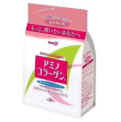 Meiji Amino Collagen Powder Refill (30 Days' Supply) From Japan • $39.50