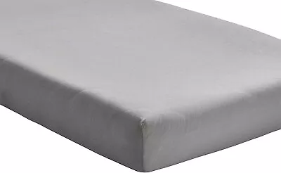 Grey Jersey Fitted Sheet Cotton Moses Basket/Next To Me Crib/Travel Cot/Cot Bed. • £6.99