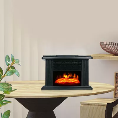 $26.60 • Buy Electric Fireplace Heater, Infrared Fireplace Stove With 3D Flame Effect, Mini