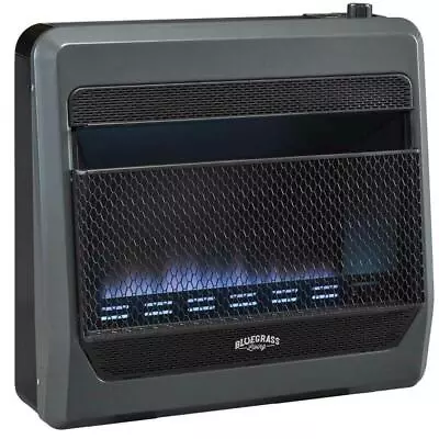 Blue Flame Gas Space Heater 30000 BTU Natural Gas Vent Free Blower Base Feet • $267.79