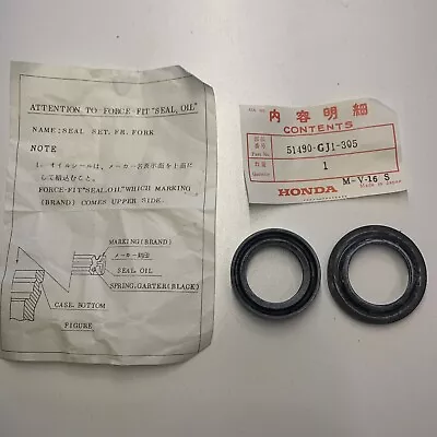 Honda MTX50 MTX80 Fork Simmer Ring Dust Cap Seal Set Front Fork XX7751 • £18.22
