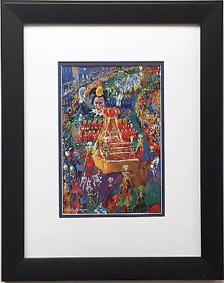 LeRoy Neiman  Mardi Gras Parade  Newly CUSTOM FRAMED Art Print - REX New Orleans • $69.99