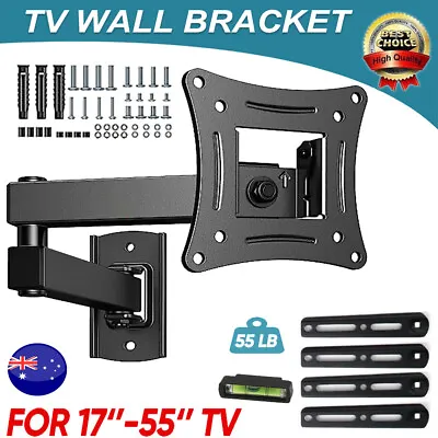 37 32 40 42 50 52 55 Inch LED LCD Full Motion TV Wall Mount Bracket Swivel Tilt • $21.59