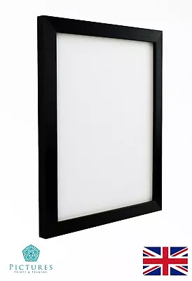 £16.04 • Buy Black Photo Picture Frame 19mm 15x15 15x20 15x25 15x30x15x35-15x50cm MOUNT Glass
