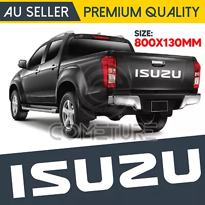 ISUZU Tailgate Decal Sticker 800 X 130 Mm D-MAX AU • $15.85