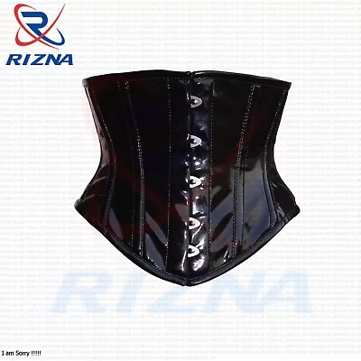 PVC  Corset | Undrbust Corset | Steel Boned Hourglass Cincher|Sexy Waist Trainer • $34.99