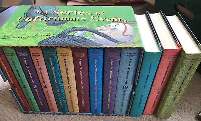£49.99 • Buy Lemony Snicket - A Series Of Unfortunate Events Books 1-13 Hardback In Box Set