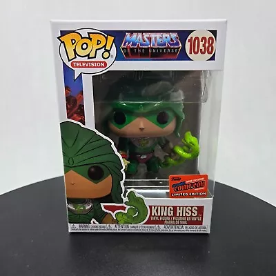 Funko POP! Masters Of The Universe King Hiss #1038 Fall Convention Exclusive • $14.99
