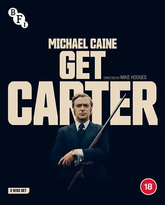 Get Carter Blu-ray (2024) Michael Caine Hodges (DIR) Cert 18 2 Discs ***NEW*** • £21.32