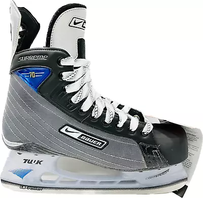 New Bauer Supreme 70 Skates Hockey Size 10 D Men's Skate Ice SR Mens Sz With Box • $299.99