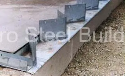 Duro Steel Arch Building 80' Metal Hand Welded Industrial Base Connector Plate • $1886.40