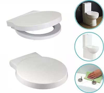 £29.95 • Buy Replacement Round Soft Toilet Seat Ideal Standard Space/Grohe Turin Alternative