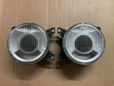 Bmw E34 E32 Euro Headlights Smileys Hella Pair Glass Oem 525 540 M5 • $125