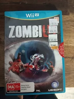 Zombi U - Nintendo Wii U - Tested & Working - Free Postage • $18