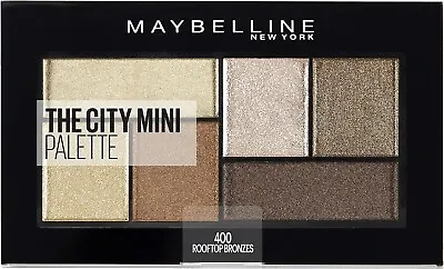 Maybelline The City Mini Palette Eye Shadow - Rooftop Bronzes (400) New Sealed • £6.99