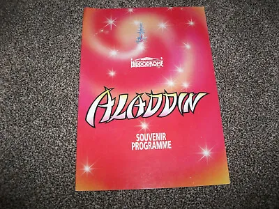 Aladdin Pantomime A4 Programme (Brian Conley Michael Elphick Danny La Rue) • £6