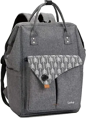 Laptop Rucksack Backpack 15.6 Inch Computer School Bag Travel Business - Lekesky • £17.59