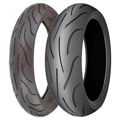 Tyre Pair Michelin 120/60-17 (55w) + 150/60-17 (66w) Pilot Power 2ct • $402.53