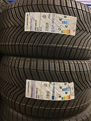 2x New Michelin Crossclimate+a/s 265/35/18 265 35 Zr18 Xl 97y 265 35 18 C+b M&s • $631.46