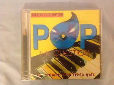 £4.89 • Buy Pop The Question - The Ultimate Pop Trivia Quiz Cd - Special 70's Edition - New