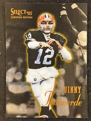 1995 Pinnacle Select- Certified Edition- Vinny Testaverde #42 Browns • $1.30