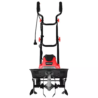 14-Inch 10 Amp Corded Electric Tiller And Cultivator 9  Tilling Depth Red • $149.99