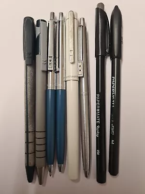 8 Assorted PAPERMATE Biro Pens • £3