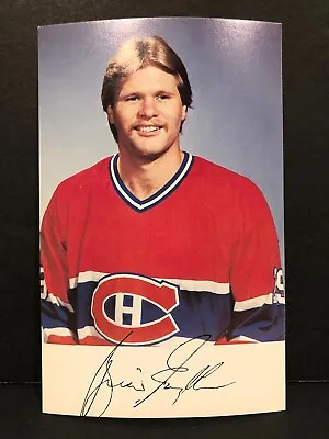 Brian Engblom Montreal Canadiens Vintage Postcard Hockey NHL Card VERY RARE! • $25.50