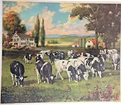 Farming - Ranching - Cattle/Cows -  Artist R. Atkinson Fox • $52.95