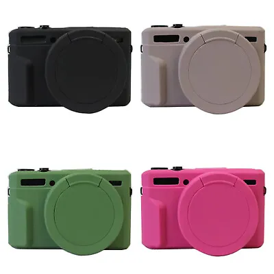 Camera Soft Silicone Skin Case For Canon G7X Mark II/G7X Mark III • $14.29