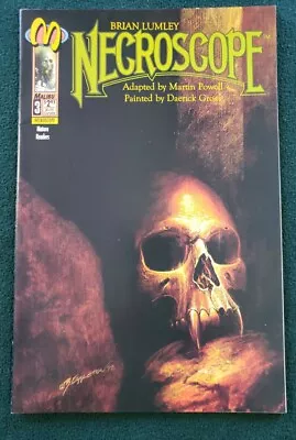 NECROSCOPE #3 - Brian Lumley - Malibu Comics 1993 - Mature Audience  • $7.99