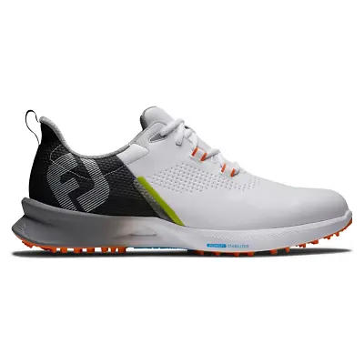 Foot Joy Men's Fuel-Previous Season Style Golf Shoes-55443-White/Blk • $91.95